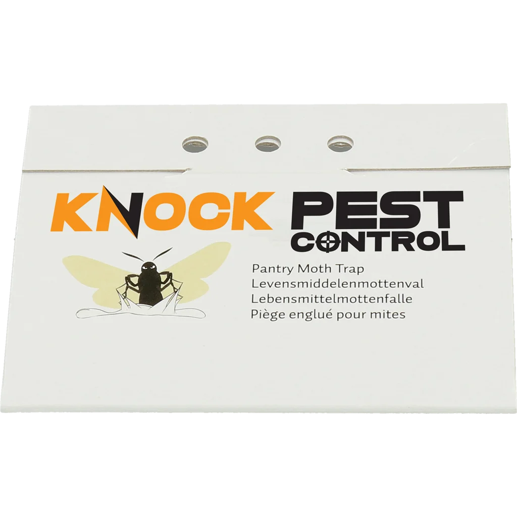Lebensmittelmottenfalle mit Pheromon, 2 Klebefallen – Knock Pest Delta – Bild 2