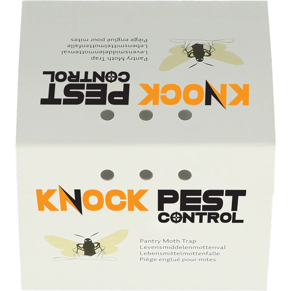 Lebensmittelmottenfalle mit Pheromon, 2 Klebefallen – Knock Pest Delta – Bild 3