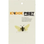 Lebensmittelmottenfalle mit Pheromon und Klebestreifen, 2 Klebefallen – Knock Pest Flach – Bild 2