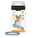 Zeckenhalsband für Hunde gegen Flöhe, 33 cm, Niederländisch und Französisch – Knock Pest