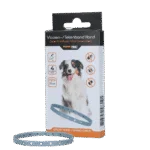 Zeckenhalsband für Hunde gegen Flöhe, 59 cm, Niederländisch und Französisch – Knock Pest