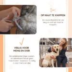 Zeckenhalsband für Hunde gegen Flöhe, 59 cm, Niederländisch und Französisch – Knock Pest – Bild 4