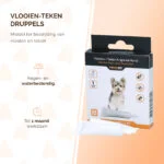 Floh Spot on für Hunde unter 5 kg, gegen Zecken, 2 x 2 ml – Knock Pest – Bild 2