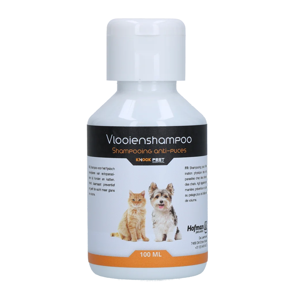 Flohshampoo für Hunde und Katzen, 100 ml – Knock Pest – Bild 1