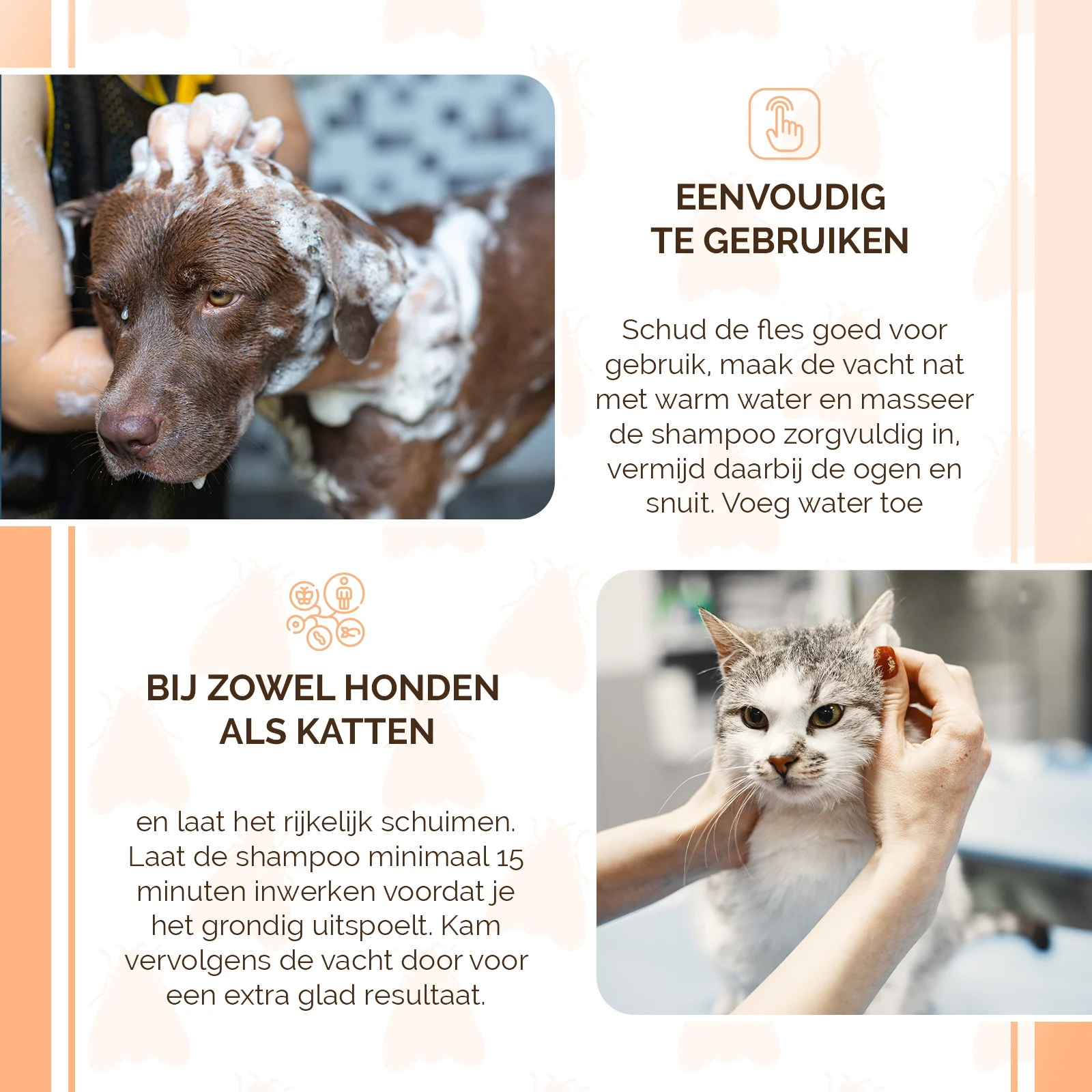Flohshampoo für Hunde und Katzen, 250 ml – Knock Pest – Bild 4