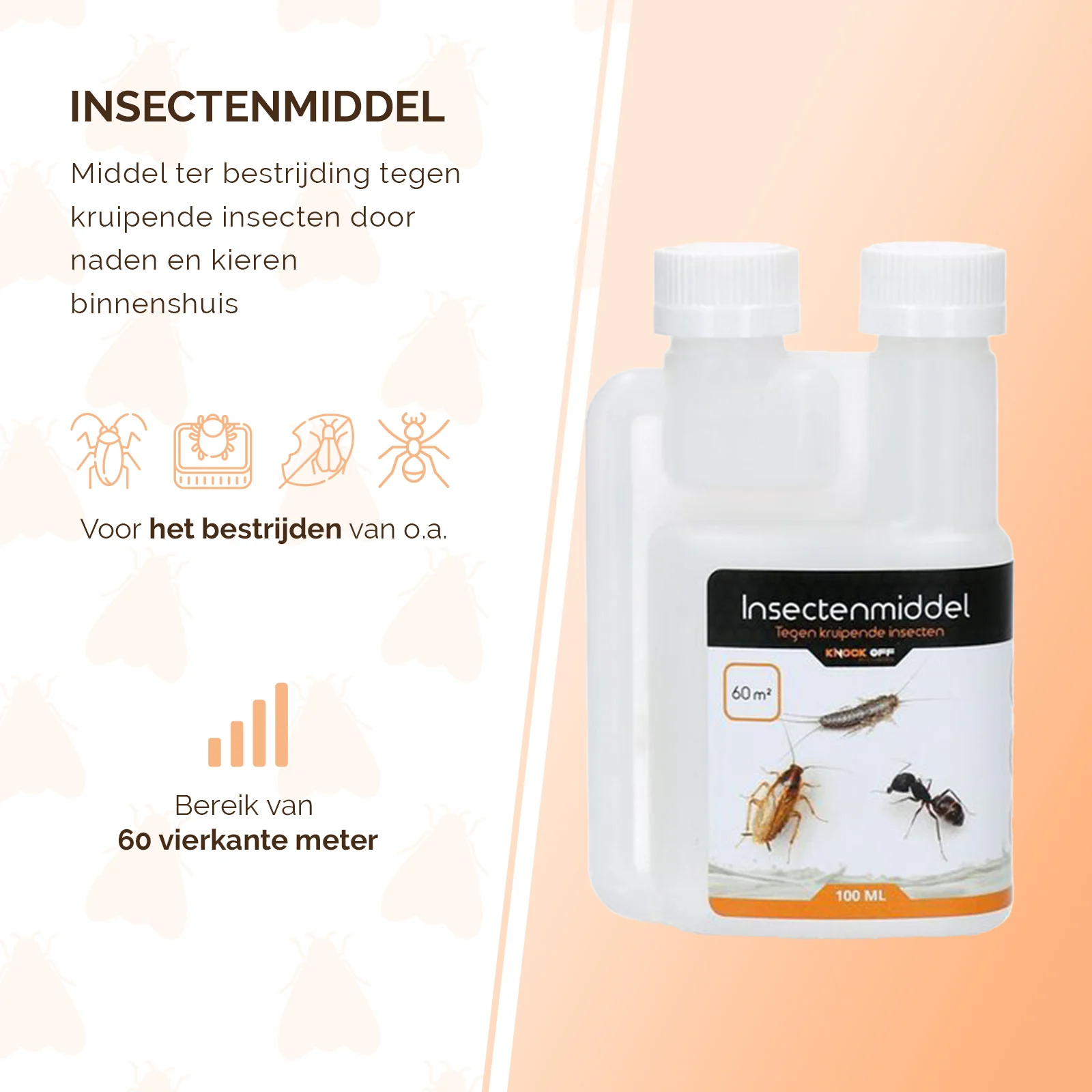 Insektizid gegen kriechende Insekten, Dosierflasche 100 ml – Knock Pest – Bild 3