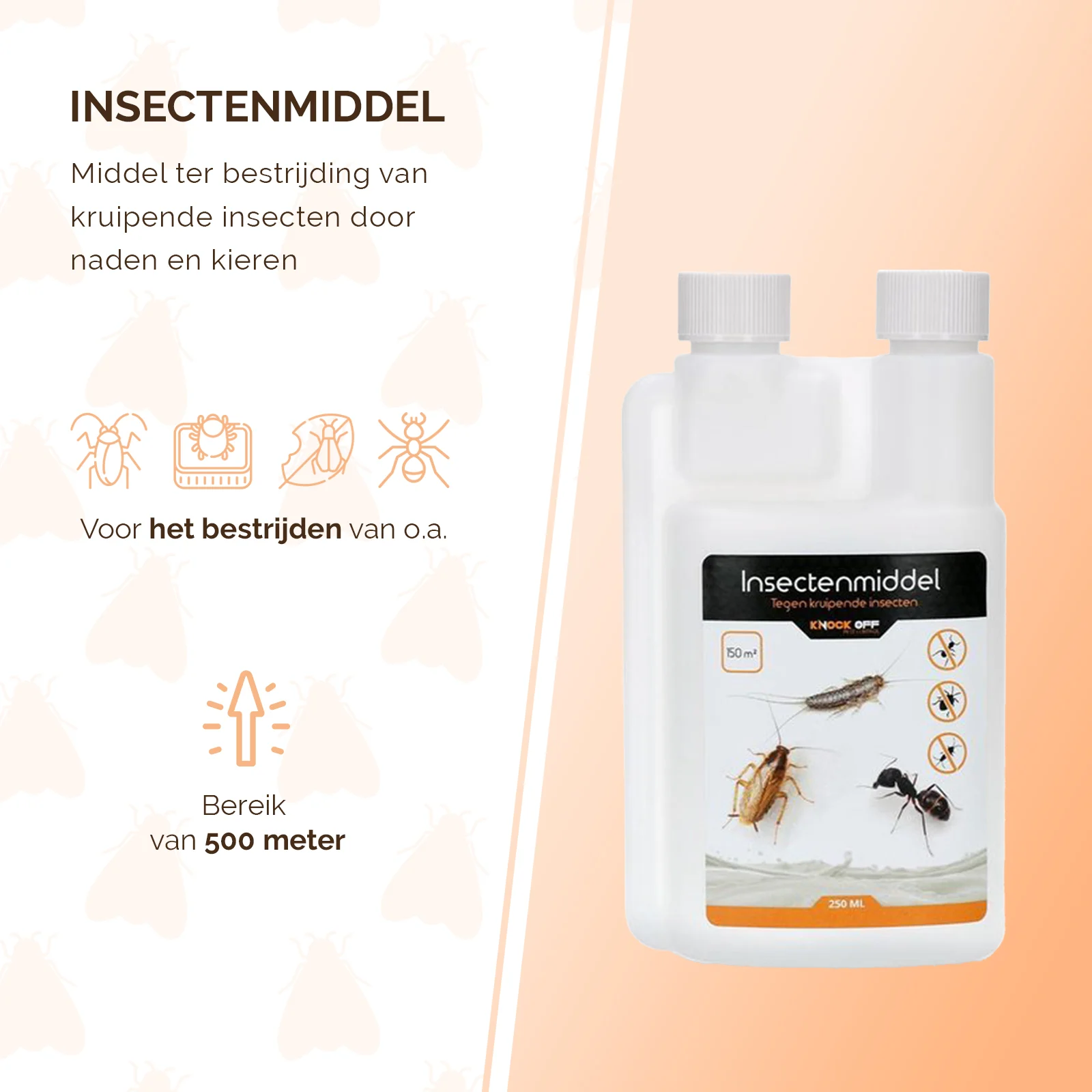 Insektizid gegen kriechende Insekten im Innenbereich, 250 ml – Knock Pest – Bild 3