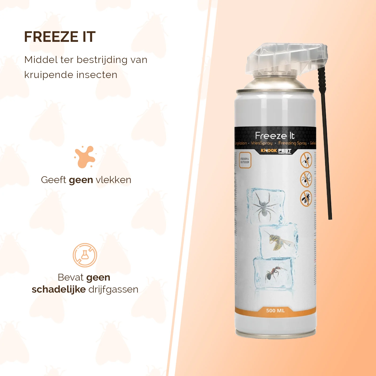 Insekten Gefrierspray mit zwei Sprühmodi – Knock Pest Freeze It – Bild 2
