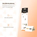 Silberfischchenfalle für Papierfischchen, giftfrei, 3 Stück – Knock Pest Delta – Bild 3