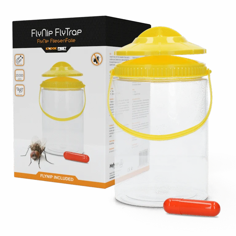 Fliegenfalle mit Lockstoff für den Außenbereich, 2 l – Knock Pest FlyNip