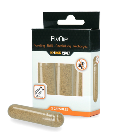 Fliegenköder in 3 Kapseln – Knock Pest FlyNip Refill