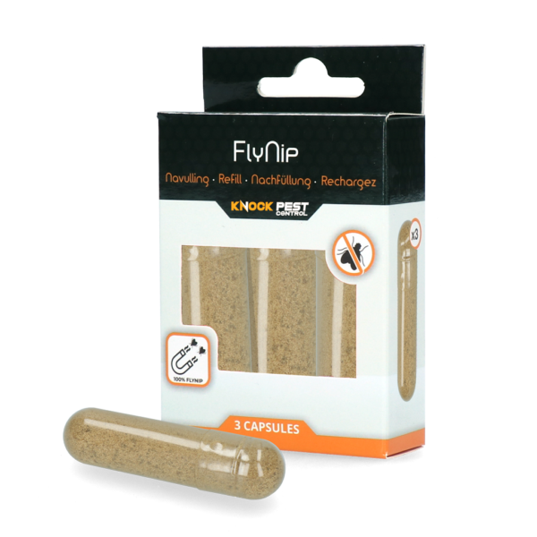 Fliegenköder in 3 Kapseln – Knock Pest FlyNip Refill