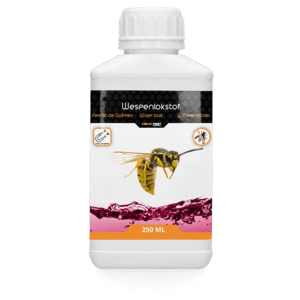 Wespenköder für Wespenfallen, 250 ml – Knock Pest Wasp Bait (Wespentraktatie)