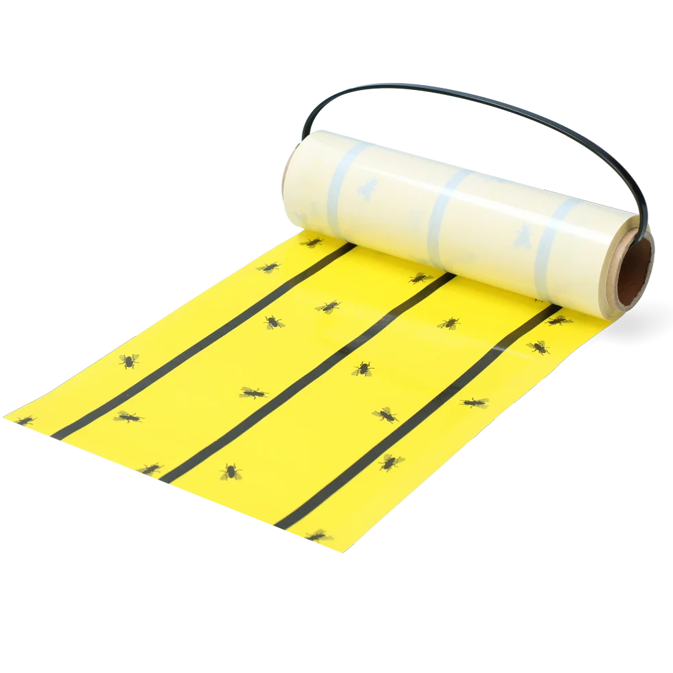 KNOC00118ZX2.png Fliegenklebefalle Gelb 5 m x 15 cm – Knock Pest – Bild 1