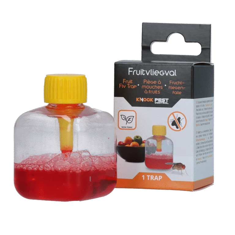Fruchtfliegenfalle für Innenräume, 20 ml – Knock Pest