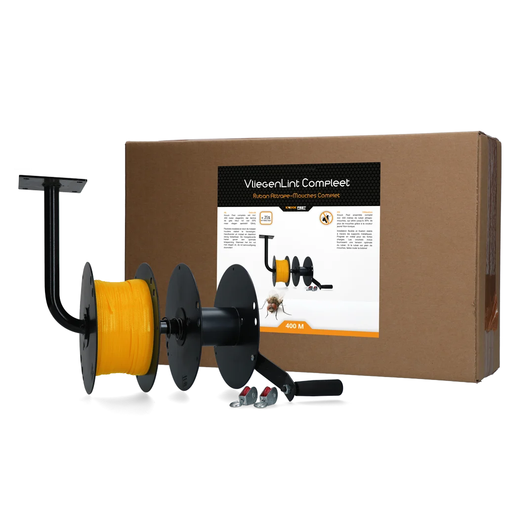 KNOC00121.png Fliegenband Set Gelb 400 m – Knock Pest – Bild 1