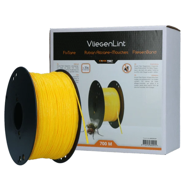 Fliegenband Ersatzrolle Gelb, 700 m – Knock Pest