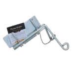 Maulwurffalle mit Kette, verzinkt, 15,5 x 16 cm – Knock Pest