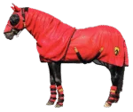 Fliegendecke mit Halsteil und Insect Shield®, 183 cm – Horse Armor Knockdown – Bild 2