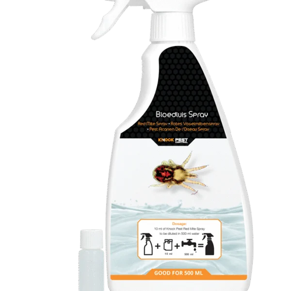 Konzentrat gegen Rote Vogelmilben 10 ml mit Sprühflasche – Knock Pest