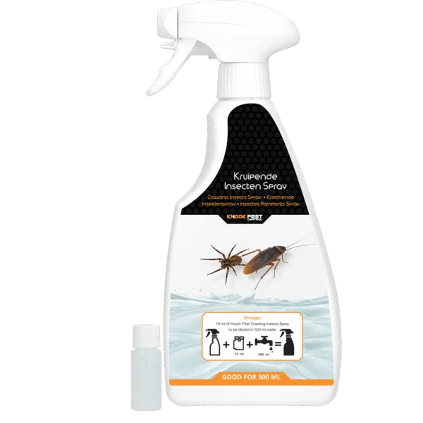 Insektenspray Konzentrat gegen kriechende Insekten, 10 ml für 500 ml – Knock Pest