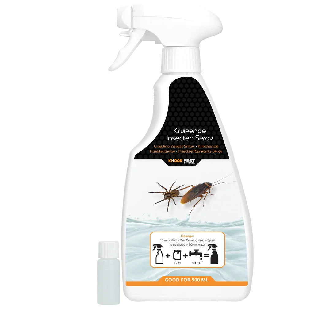 KNOC5016.png Insektenspray Konzentrat gegen kriechende Insekten, 10 ml für 500 ml – Knock Pest – Bild 1