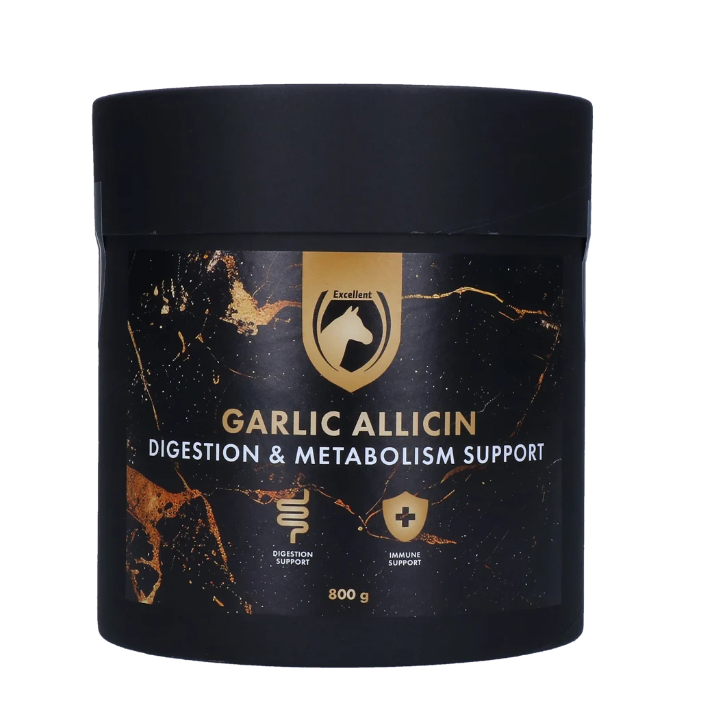 Knoblauchpulver für Pferde, 800 g – Excellent Horse Garlic Allicin Powder – Bild 1