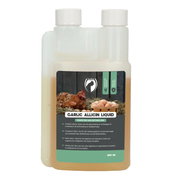 Knoblauchmix für Geflügel, flüssig 250 ml – Excellent Garlic Allicin Liquid