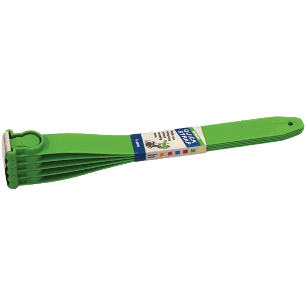 Kuhkennzeichnungsband Quick Strap Grün, 33,5 cm, 5 Stück