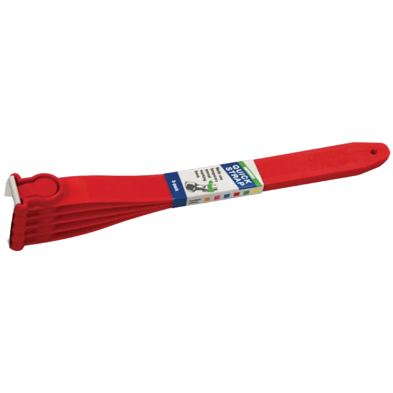 Kuhkennzeichnungsband Quick Strap Rot, 33,5 cm, 5 Stück