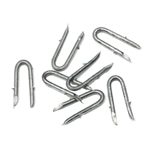 Verzinkte Krampe für Isolatorrohre, 3,8 x 47 mm, 50 Stück – Kerbl