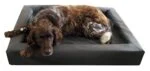 Hundebett Lounge aus Kunstleder mit erhöhtem Rand S, 50 x 60 cm – Bild 2