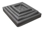 Hundebett Lounge aus Kunstleder mit erhöhtem Rand S, 50 x 60 cm – Bild 4