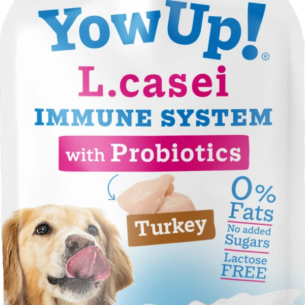 Hundejoghurt mit Probiotika und Truthahn, laktosefrei, 115 g – YowUp! L. Casei Immune System Turkey