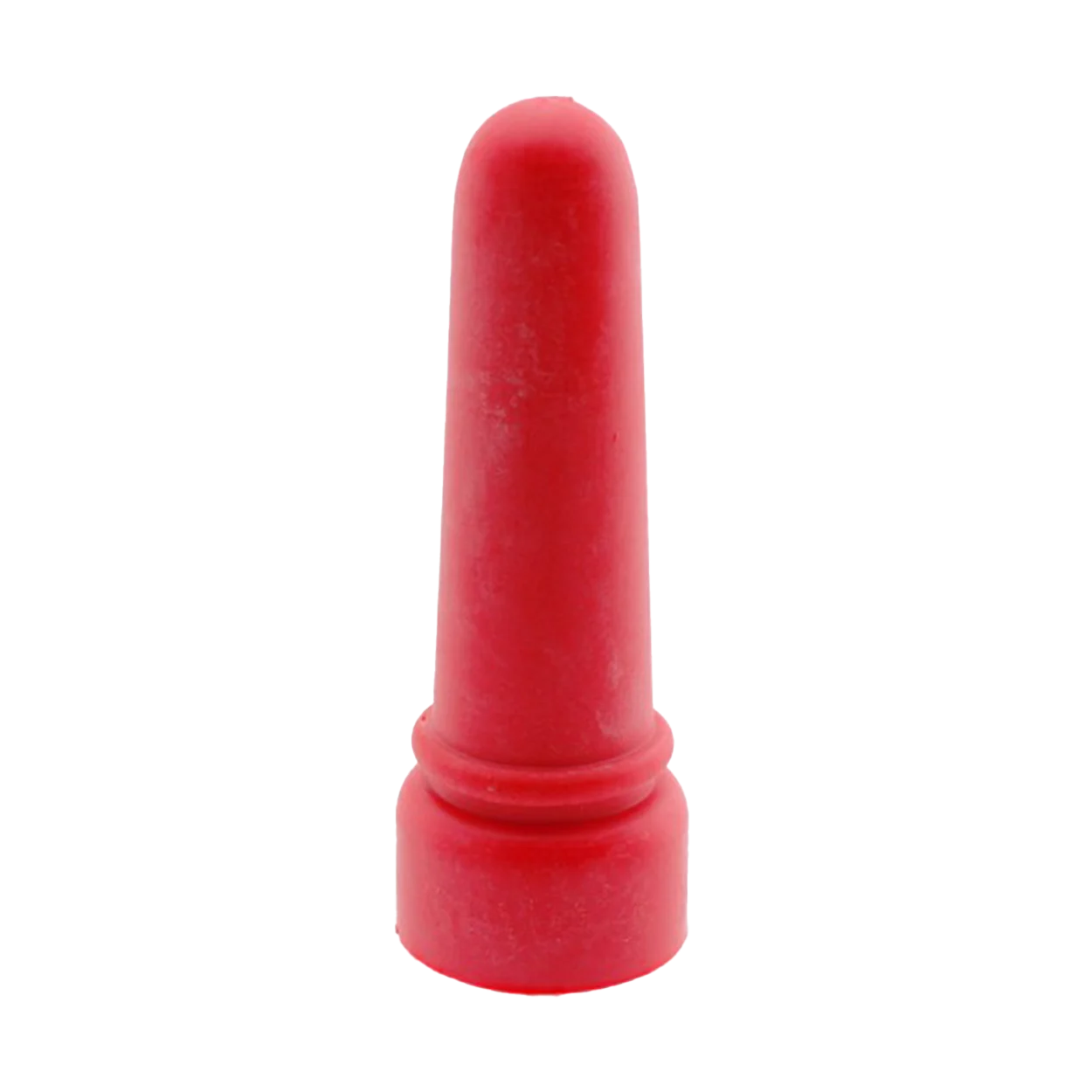 LAMM00022AA.png Lämmertränkesauger aus Gummi, lang, rot – Bild 1