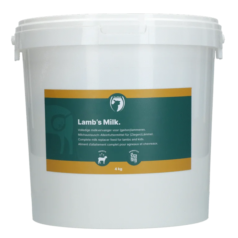 Lämmermilch mit Magermilchpulver, 4 kg – Excellent Lämmermilch