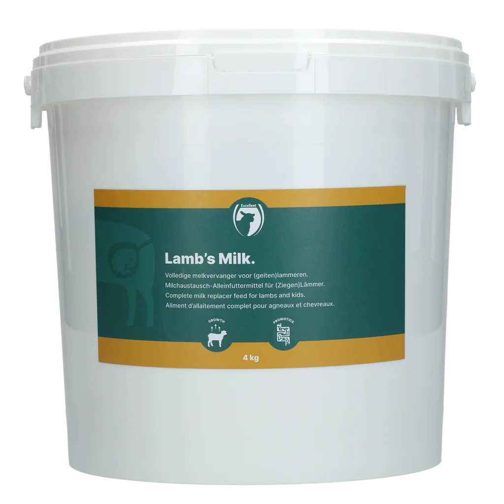 Lämmermilch mit Magermilchpulver, 4 kg – Excellent Lämmermilch – Bild 1