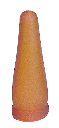 Lämmersauger für Bierflaschen, gelb und braun – Bild 1