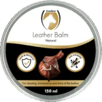 Lederbalsam mit Bienenwachs und Lanolin, Natur, 150 ml – Excellent Leder & Sattel Balm Natur