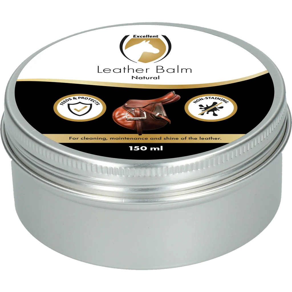 Lederbalsam mit Bienenwachs und Lanolin, Natur, 150 ml – Excellent Leder & Sattel Balm Natur – Bild 2
