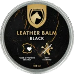Lederbalsam mit Bienenwachs und Lanolin, Schwarz, 150 ml – Excellent Leder & Zadel Balm Zwart