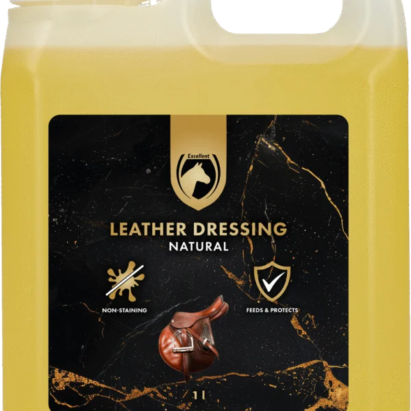 Sattelöl mit Lanolin, 1 l – Excellent Leather Dressing Naturel