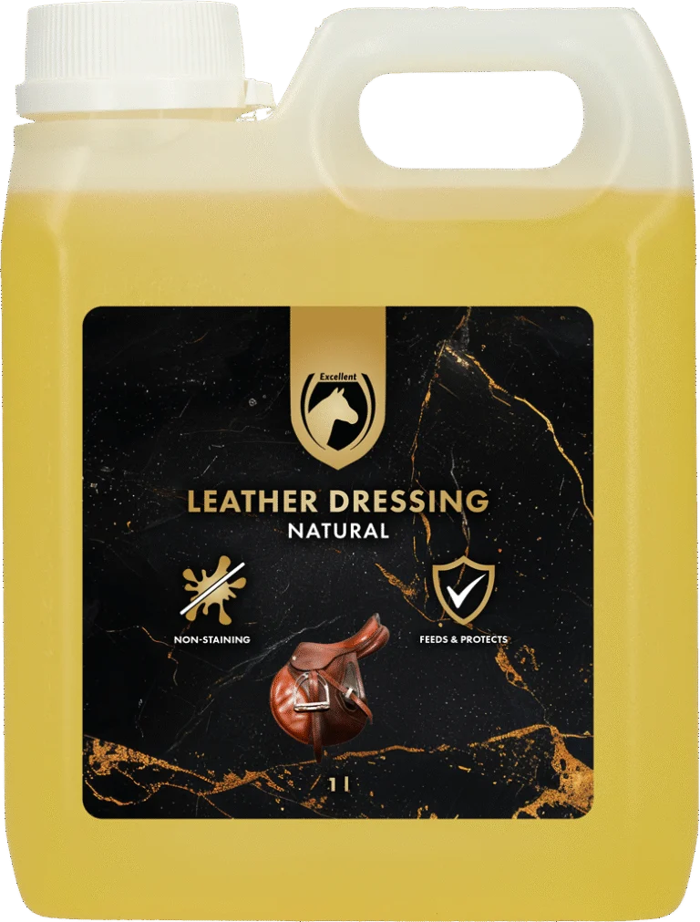 Sattelöl mit Lanolin, 1 l – Excellent Leather Dressing Naturel