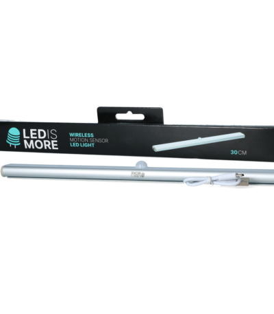 Lampe mit LED und Bewegungssensor, über USB aufladbar, 30 cm – Led is more