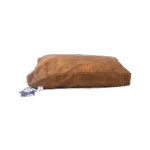 Hundekissen mit Schaumstoffflocken L Cognac, 100 x 75 x 10 cm – Let's Sleep Plush Pillow