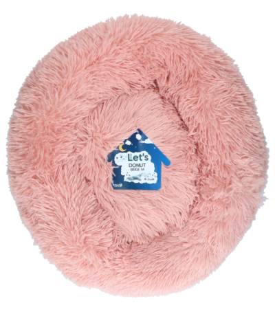 Hundebett in Donutform, Rosa M, ø 50 cm – Let's Sleep Donut