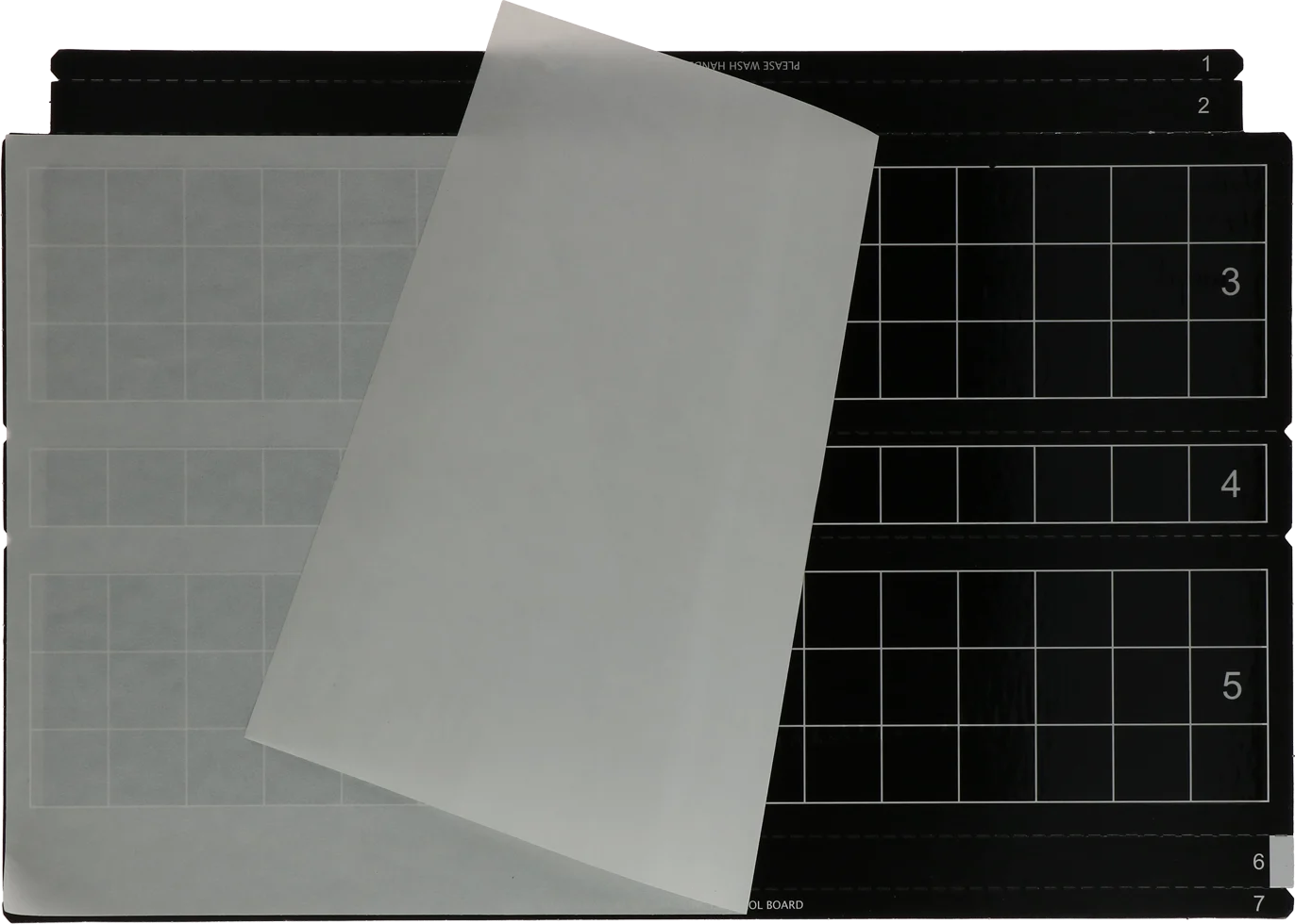 Klebefolien für Fliegenlampen, 6 Stück, 41,5 x 28 cm – Brandenburg Universal – Bild 1