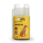 Leinöl für Hunde mit Omega 3, kaltgepresst, 500 ml – Excellent Pets Linseed Oil