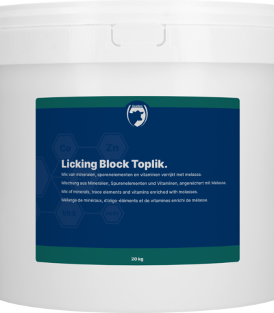 Leckstein mit Mineralien und Vitaminen, 20 kg – Excellent Toplik