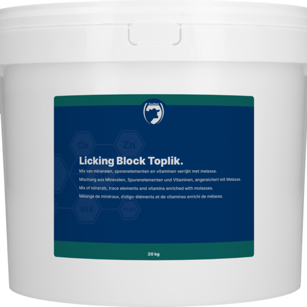 Leckstein mit Mineralien und Vitaminen, 20 kg – Excellent Toplik